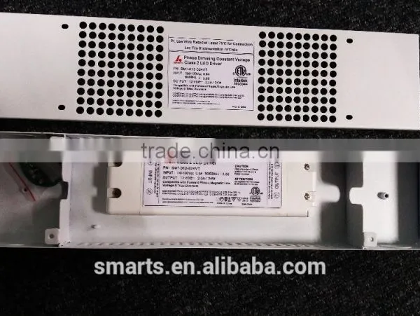 ETL FCC Triac Dimmable Led Power Supply 12vdc Phase Dimming LED Driver photo-2