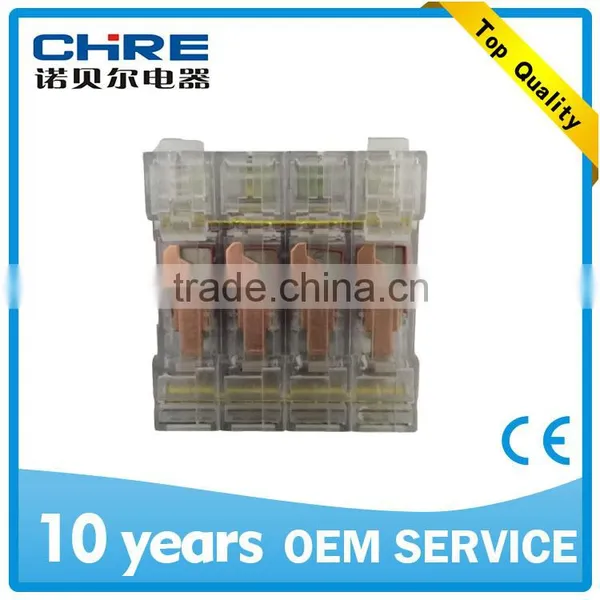Mini Circuit Breaker With Transparent Cover DZ47-63 4P 40-63A photo-3