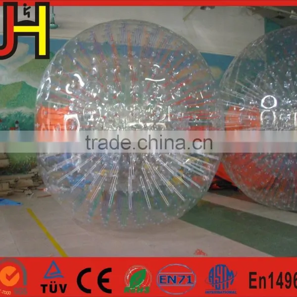 Inflatable Crazy Rolling Grass Zord Ball, Giant PVC Adults Bubble Soccer, Body Zorb Football photo-4