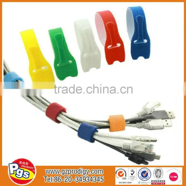 Hook and Loop Tie Adjustable Cable Strap Custom Cable Tie photo-4