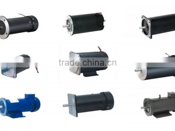 Export American USA NEMA 56C12v 24v 90v 180v dc Motor photo-3