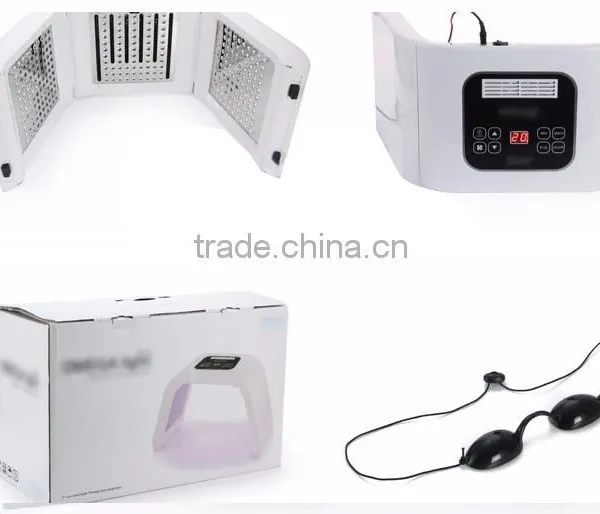 Spot Removal 2017 Newest 4 Color Photon Led 630nm Blue Skin Rejuvenation Pdt Led Therapy Pdt Beauty Machine photo-3
