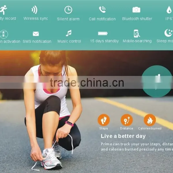 SIFIT-1.8 Bluetooth Calories Counter Pedometer. ASport Healthy System, Tracks Your Daily Activity and Sleep Quality. photo-5