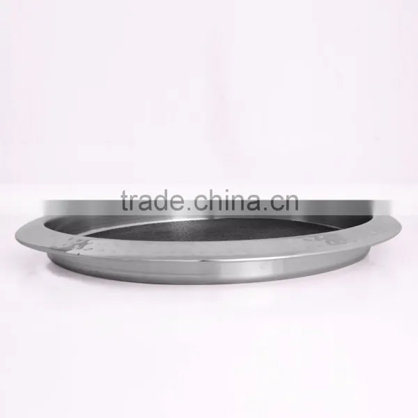 2016 Latest Stocked Stainless Steel Serving Tray With Anti Slip Silicon Mat photo-6