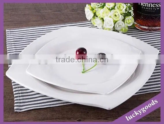 Bulk White Melamine Christmas Plates Dinner Plates photo-3
