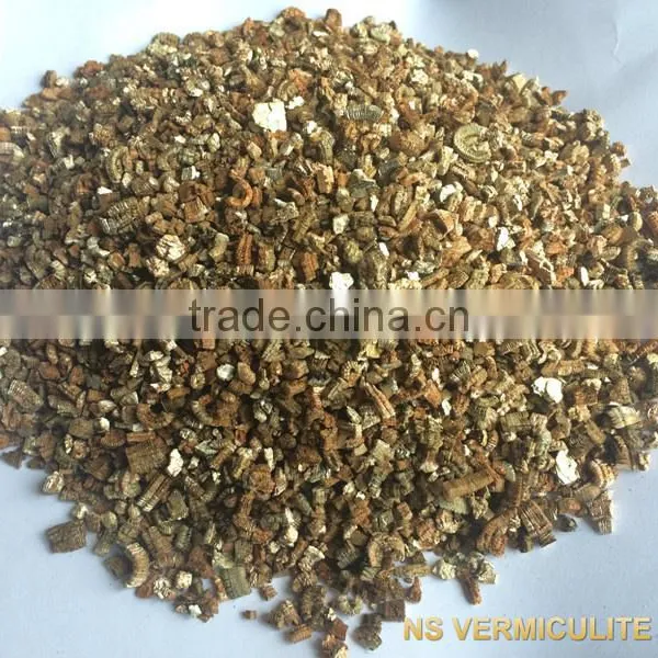 Low Dust Coarse Bulk Golden Expanded Vermiculite for Organic Gardening Planting photo-4