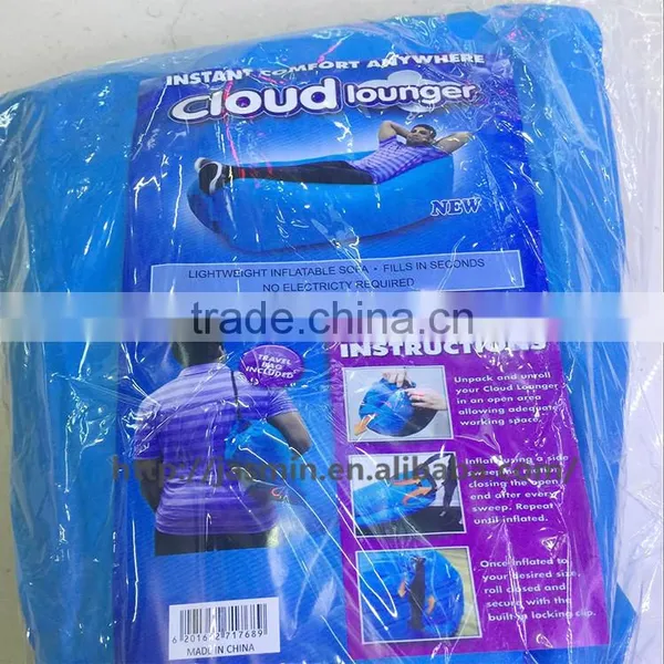 Wholesale Hot Sell Sleeping Bag Inflatable Folding Beach Sun Loungers Air Sofa Bed photo-4