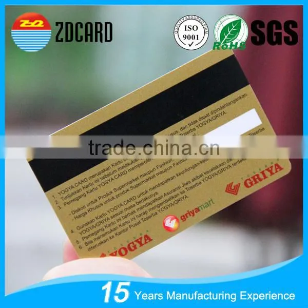 Customized 2750oe Hico Magnetic Stripe Pvc Plastic Card photo-5