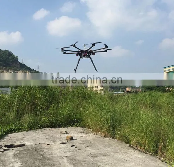 Carbon Fiber RC Octocopter Frame With GPS and Camera DroneMulti Copter 1100mm Drone vs Dji Umbrella Foldable Drone