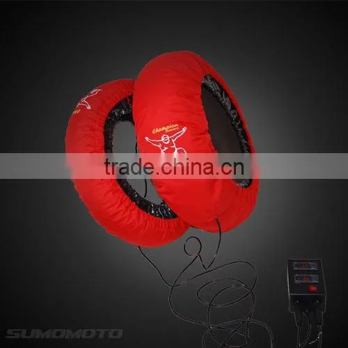 Sumomoto Motorcycle DIGITAL Tire Warmer Set 120 / 190 Front and Rear Race photo-2