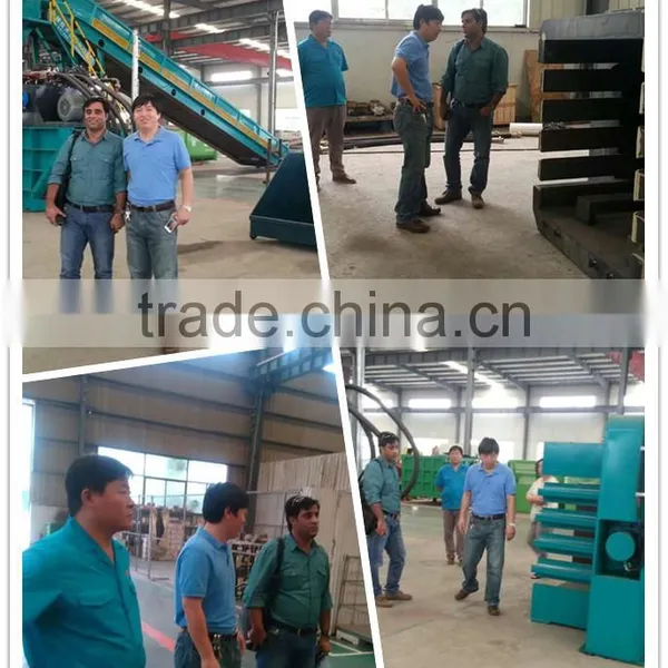 Fully Automatic Hydraulic Waste Paper Cardboard Baling Machine photo-6