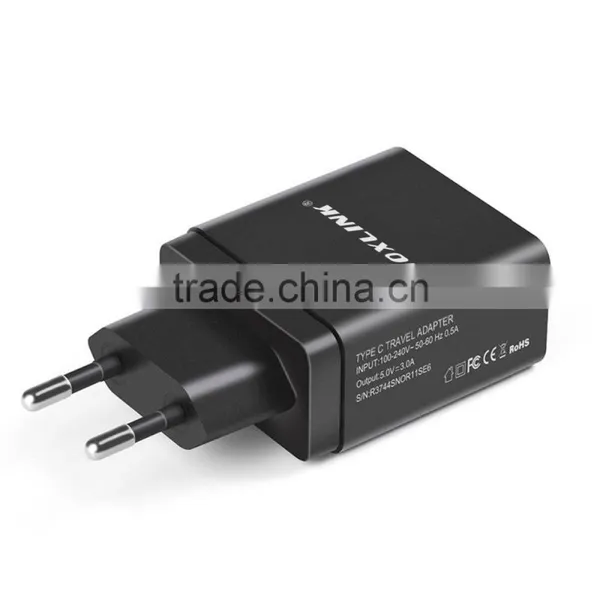 VOXLINK 15W 5V 3A Quick USB Type c Charger Adapter With EU Plug photo-3