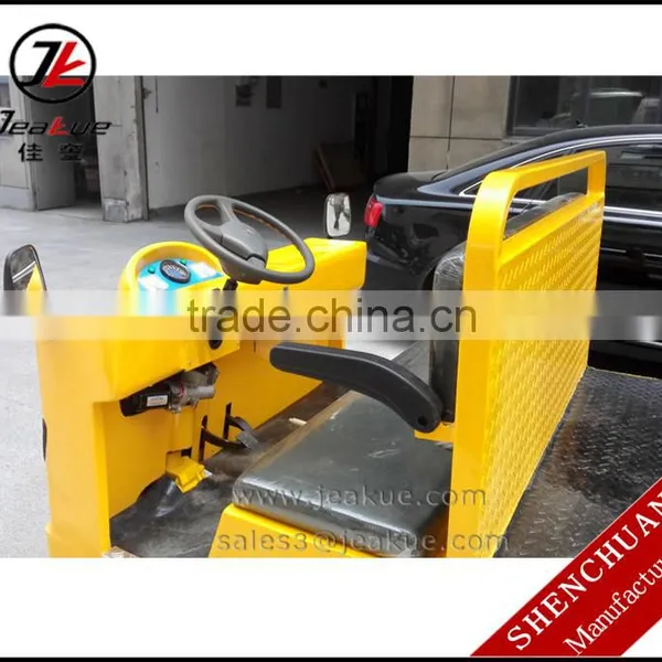 2T 3T Electric Platform Tractor Battery Platform Truck photo-3