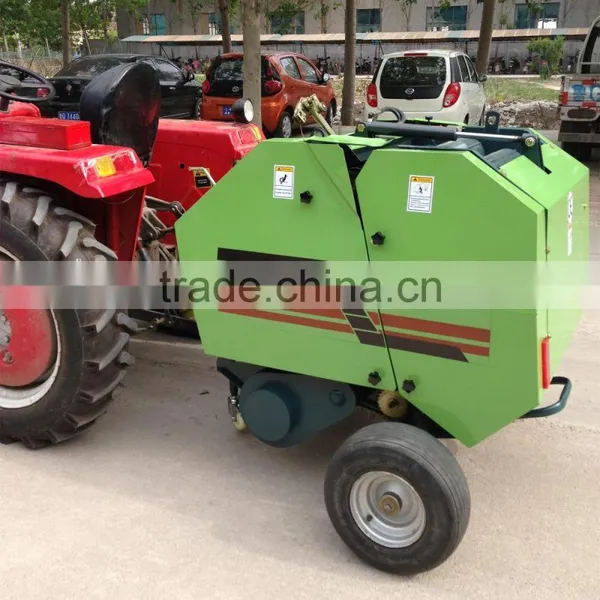 Fully Stocked Hay Grass Straw Silage Alfalfa Available Hay Bale Compress Baler Machine Made in China photo-4