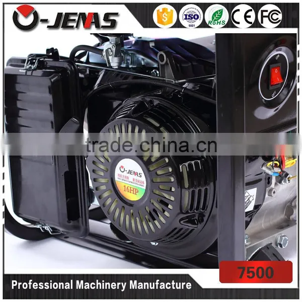 Ojenas Top Quality 7500 Oem Size Durable Steel Gas Generator photo-3