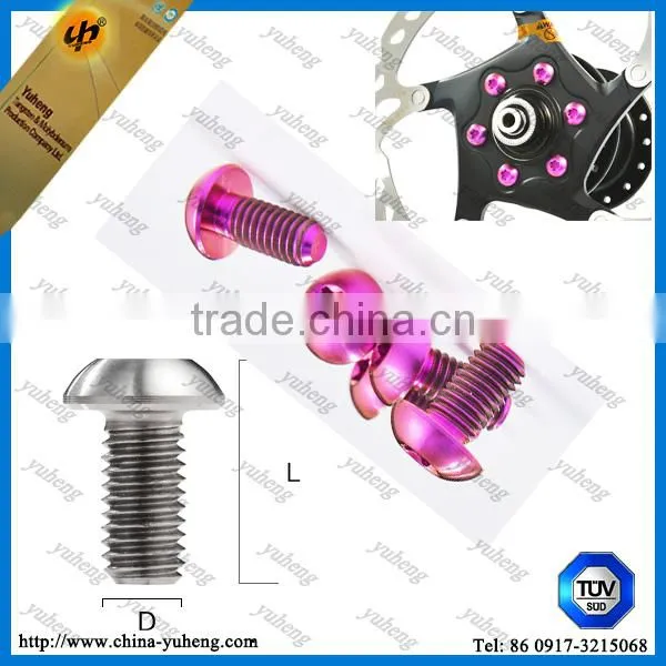 OEM M5 Titanium ti Mountain Bike Stem Top Cap Bolt photo-3