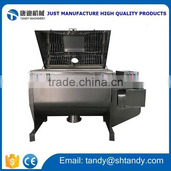 High Mixing Efficient Stainless Steel Protein Powder Ribbon Mixer photo-3