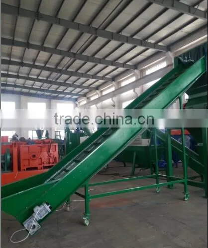 Pet Bottle Flakes Recycling Crushing With Hot Washing Mahine photo-2