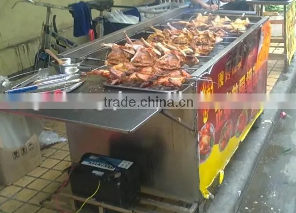 Stainless Steel Barbecue Grill,charcoal Rotisserie, Charcoal Chicken Rotisserie(ZQJ-6H) photo-3