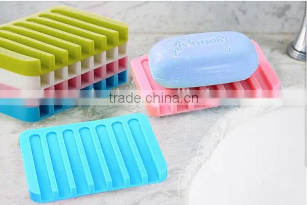 Silicone Wet Soap Drainer Strainer Holder Drain Mat OEM ODM Factory photo-6