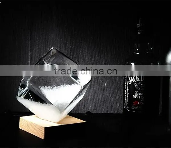 Magic Gift Weather Forcast Glass Bottle Drop Storm Glass Bottle The Water Cube Weather Forecast Bottle photo-2