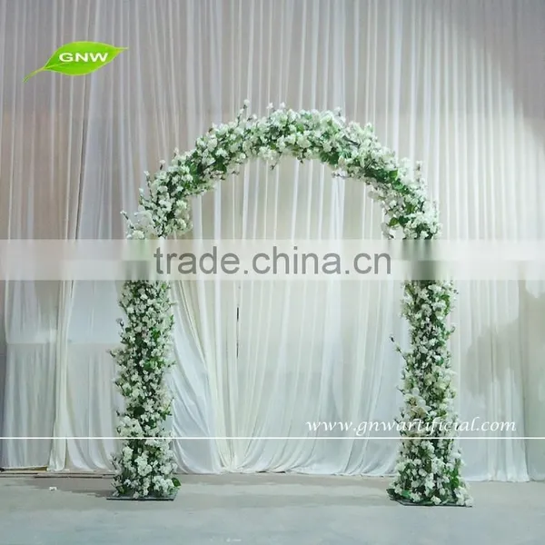 GNW FLA1603003 Newly Design Artificial Wedding Flower Arch All Kinds of Decorative Flower photo-2