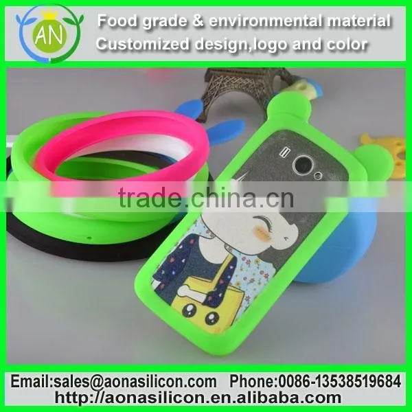 Newest Silicone Mobile Phone Frame|silicone Cell Phone Cover photo-3