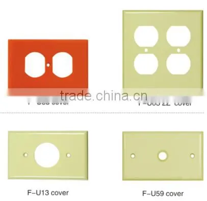 Gold Silver Color European Light Waterproof Socket Cover photo-4