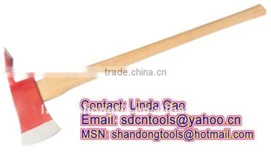 OEM Orders High Quality Drop-forged Pickaxe With Birch Wooden Handle Hand Tools