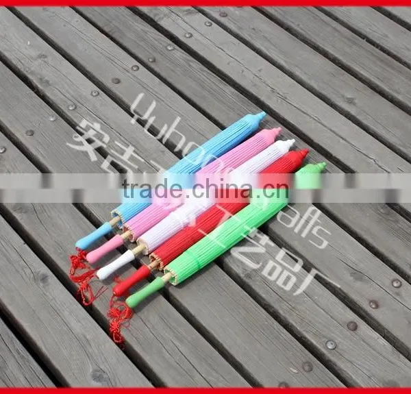 High-grade Silk Bamboo Parasol Wholesale photo-6
