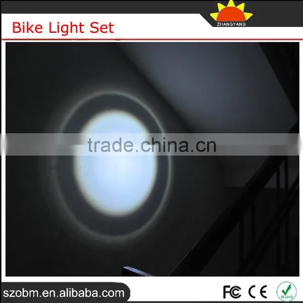 Bike Headlight LED Q5 150LM Super Bright Mini Flashlight Bailong 7 Mode Red Tail Lamp Bike Light Set photo-5