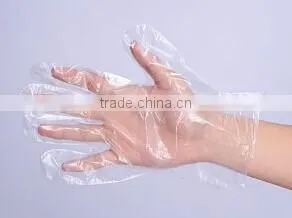 Disposable Long PE Sleeve Veterinarian Glove Orange photo-2