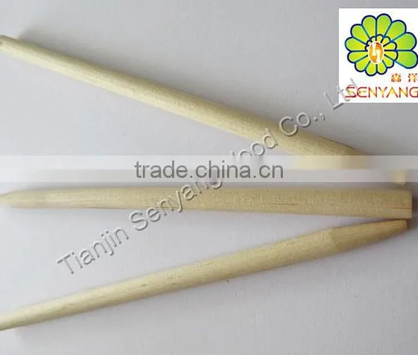 Round Apple Stick Wood Fruit Fork photo-3