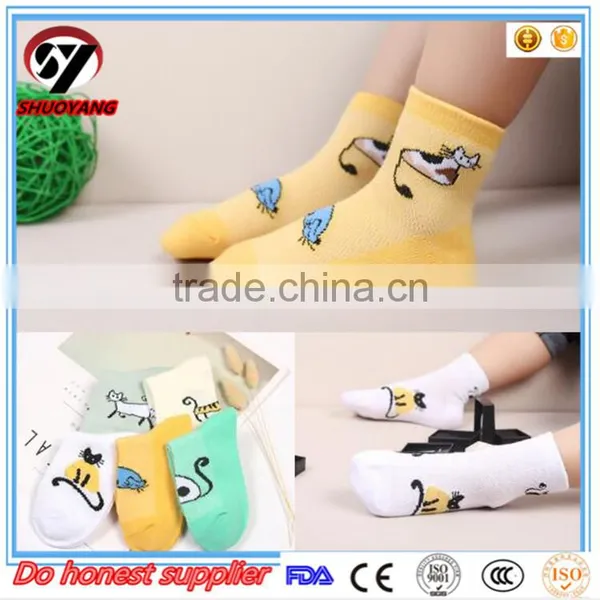 Wholesale Animal Shape 100% Cotton Soft Touch Thermal Newborn Baby Socks Many Color Can Choose Baby Socking photo-5