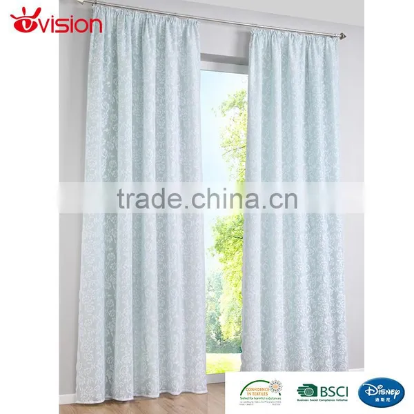 Design Curtains Living Room Double Layer Curtains High Quality Curtain ,window Curtain,curtain Designs With 100% Polyester photo-2
