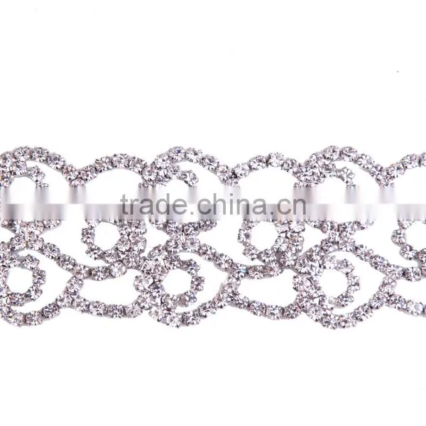 Women Fashionable Rhinestone Gems Choker Necklace for Girls photo-6