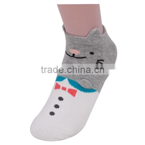 3D Cartoon Head Made Pet Patterned Sock photo-5