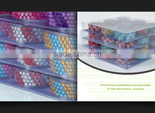 Factory Sale Beautiful Cyrstal Gem Sticker Sheets photo-5