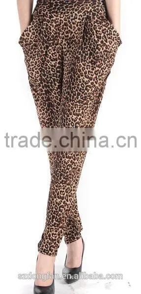 Hot Sell Women Summer Baggy Pants Women Model Loose Harem Pants Fashion Zebra Dot Casual Long Pants Summer Autumn Hip Hop Pants