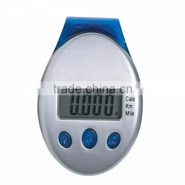 Deluxe Multi-Function Pedometer - Counts Steps, Miles, Kilometers, Calories, Records up to 99,999 Steps and Comes With Your Logo photo-3