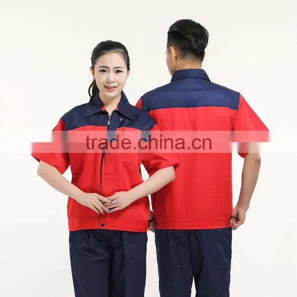 Summer Short Sleeves Cotton Workshop Wear Coat Factory Workerwear photo-3