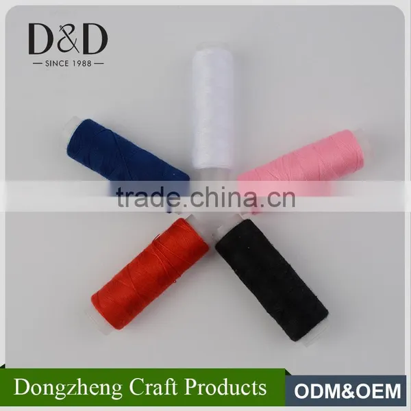 High Tenacity Colorful Polyester Dyed Wholesale Cheap Sewing Threads for Household Mending photo-2