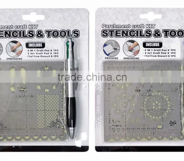 Parchment Craft Kit - Stencil & Tool photo-3