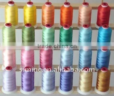 120d 2 Viscose Rayon Embroidery Thread, Rayon Yarn,machine Embroidery Thread photo-2