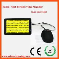 7inch CCTV Portable Low Vision Video Magnifier