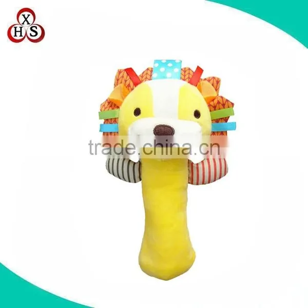 Soft Stuffed Plush Baby Rattle Toys Manufacture Rattle Toy for Baby photo-4