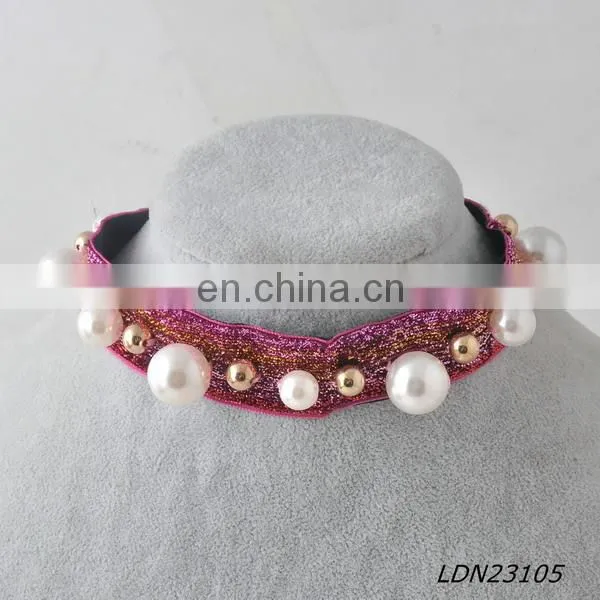 Pearl Beaded Choker photo-2