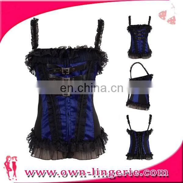 In Stock Item Wholesale Women Sex Tight Lacing Corset Neck Halter Corset photo-2