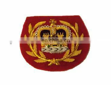 No. 1 Dress Embroidered Badges, Royal British Military Badges, UK Military Badges