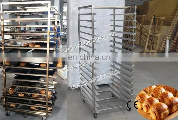 Industrial Bread Baking Oven/64 Trays Gas Roll-in Rotary Industrial Bread Baking Machine photo-3